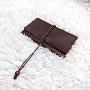 Faux Leather Envelope Clutch